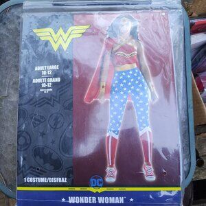 Wonder Woman DC Comics COSTUME Cosplay Adult L 10-12